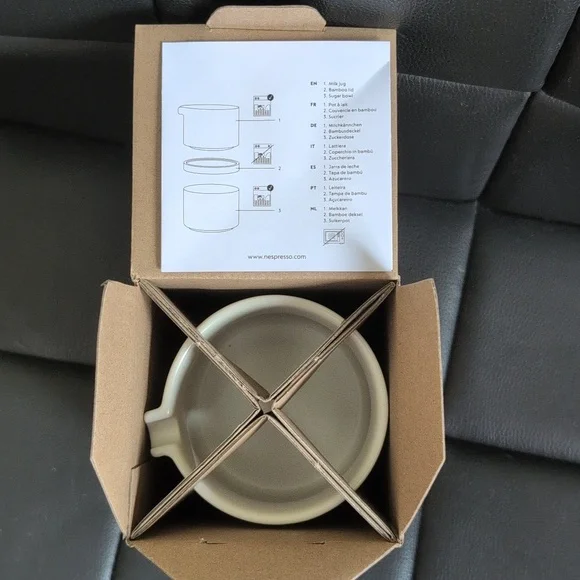 NIB Nespresso Barista Collection Stackable Serving Set - Picture 4 of 4